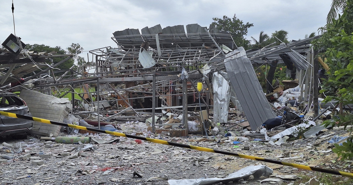 Nổ xưởng ph&aacute;o hoa tại Th&aacute;i Lan, &iacute;t nhất 9 người chết