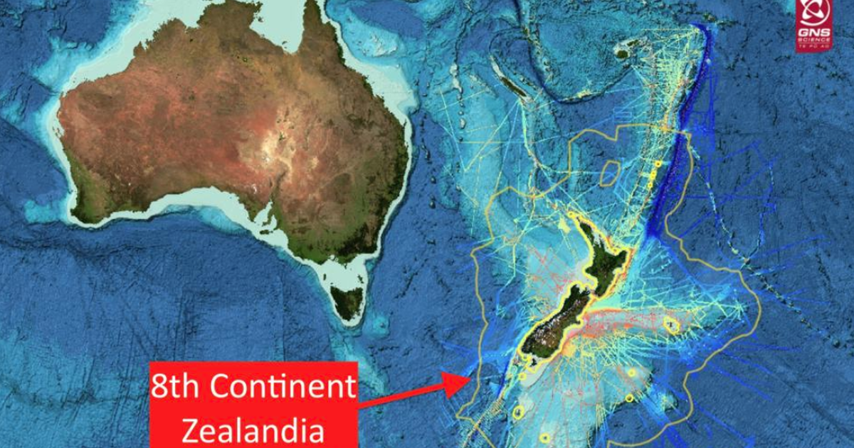 Zealandia, lục địa &lsquo;hụt&rsquo; của tr&aacute;i đất kh&ocirc;ng c&ograve;n mất t&iacute;ch