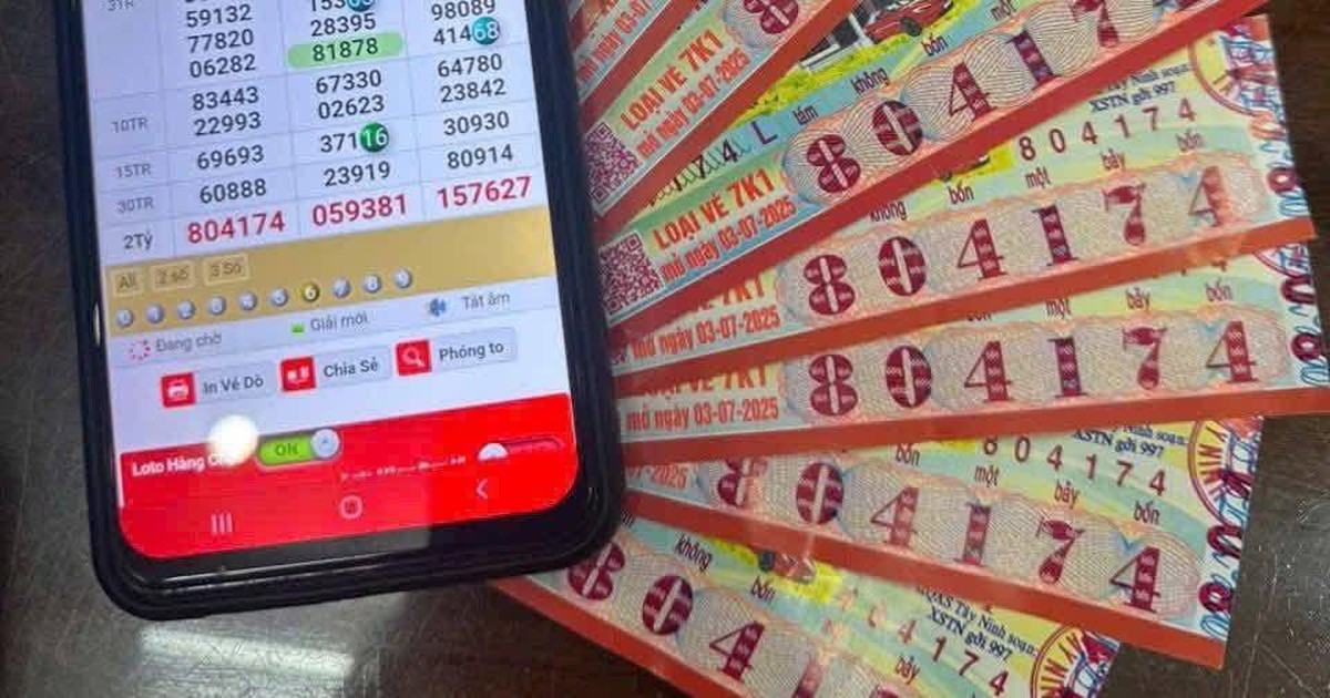 Người đàn ông trúng độc đắc 16 tỉ: Đại lý mang tiền mặt đến tận nhà