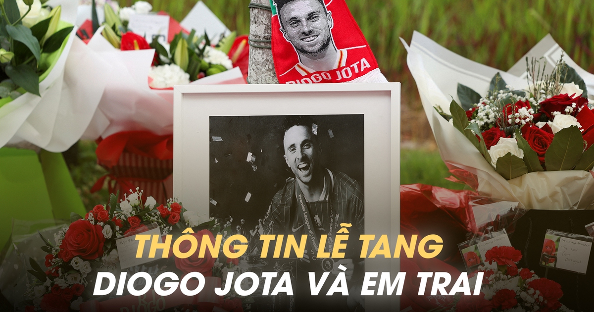 Di hài Diogo Jota và em trai trở về Bồ Đào Nha, tổng thống sẽ dự tang lễ