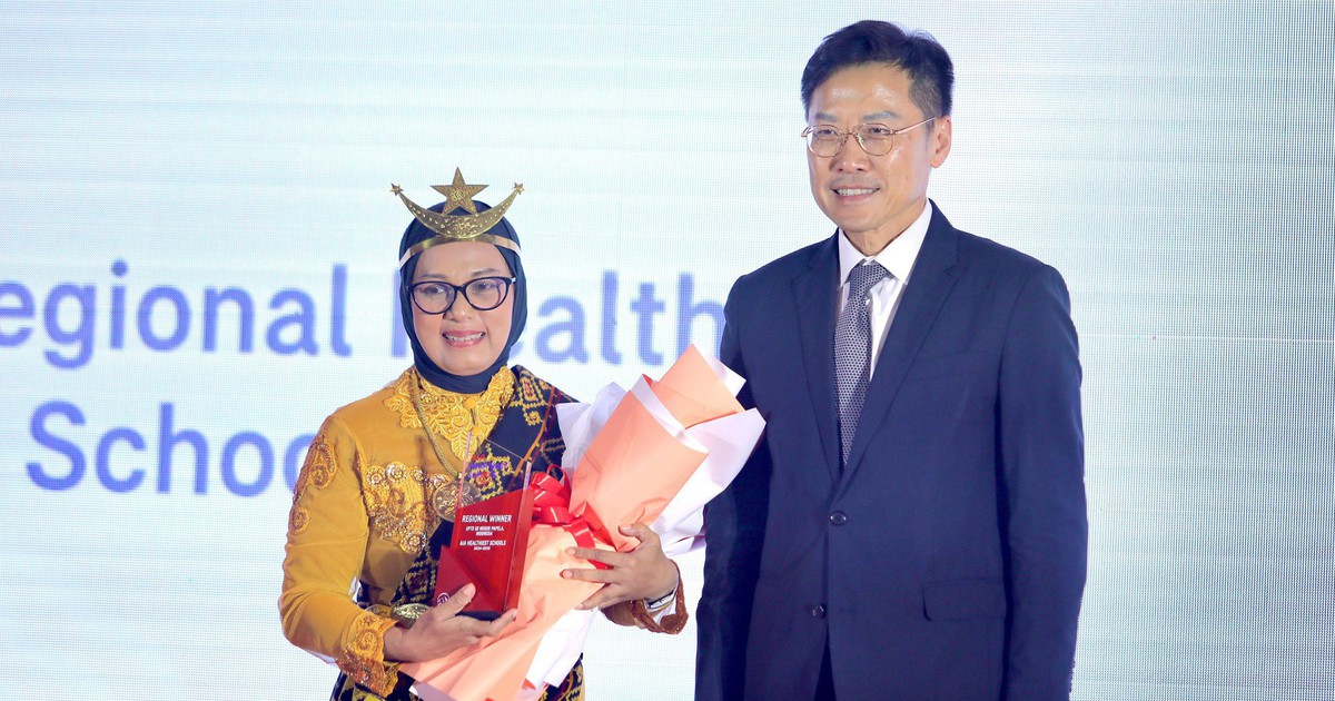 Sáng kiến học đường 'biến rác thành chữ' ở Indonesia đoạt giải cao nhất AIA 2025