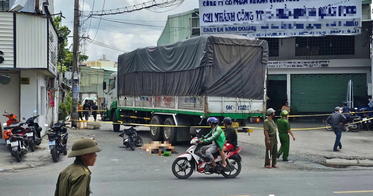 Tai nạn xe tải và xe đạp điện, người phụ nữ tử vong thương tâm
