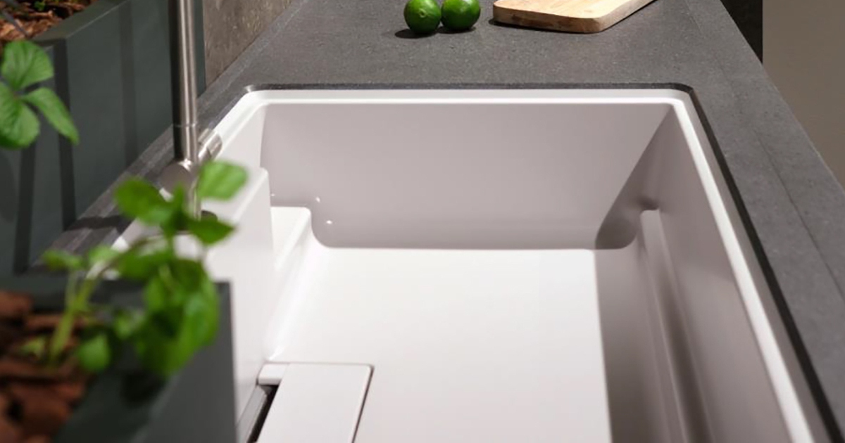 Lắp chậu rửa chén âm và dương Yoshimoto - Đẹp bền chuẩn Nhật với đá Crystal Surface