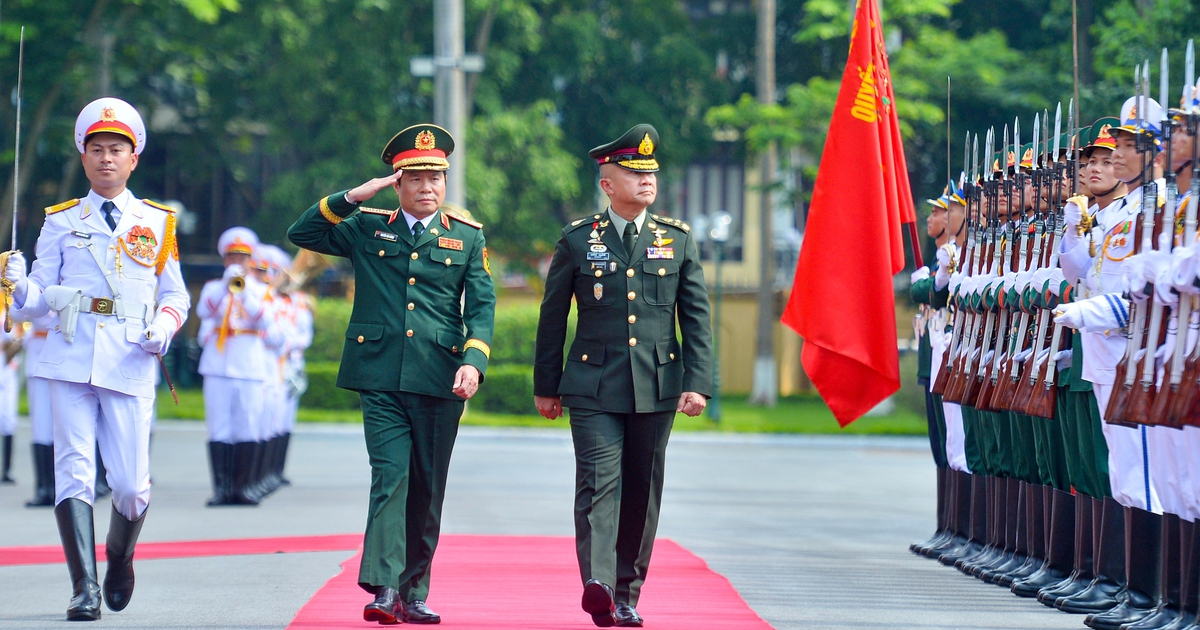 Đại tướng quân đội Thái Lan đánh giá cao chính sách quốc phòng 'bốn không' của Việt Nam