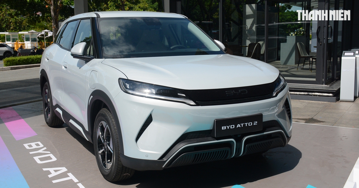 BYD Atto 2 gia nhập cuộc đua crossover hạng B tại Việt Nam, chốt giá 669 triệu