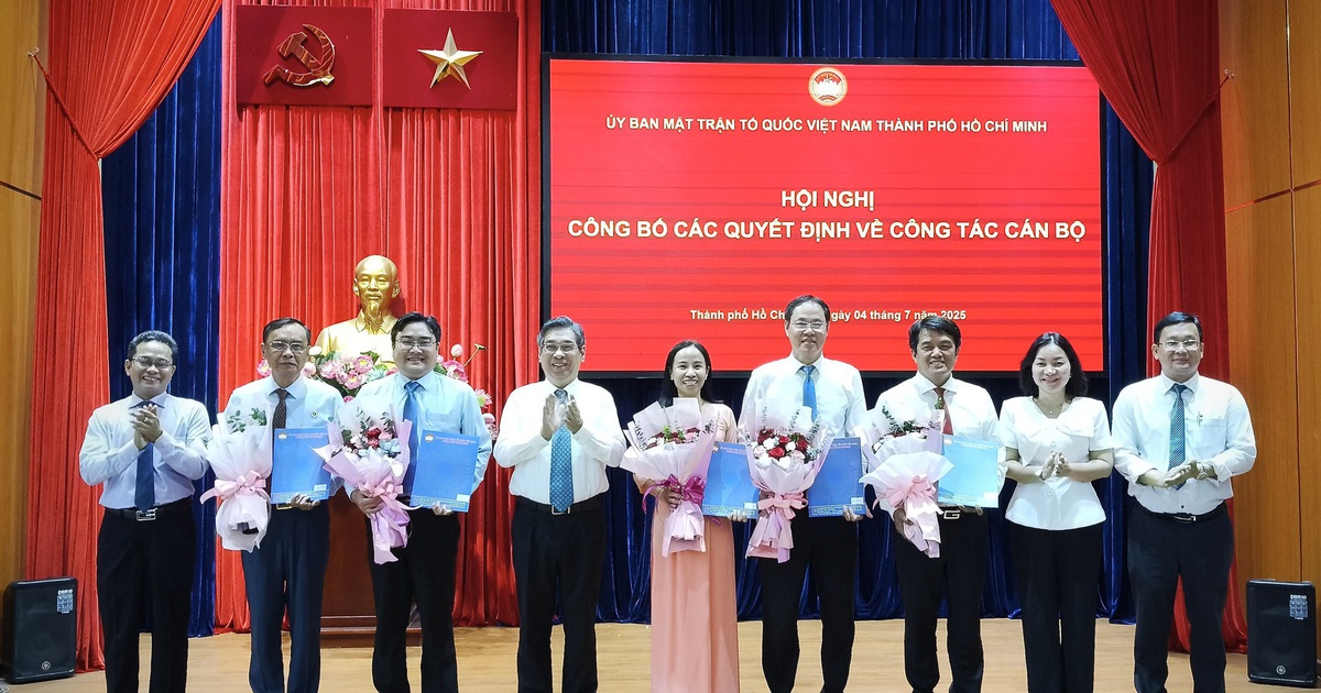 Ủy ban MTTQ Việt Nam TP.HCM công bố nhân sự các ban tham mưu, giúp việc
