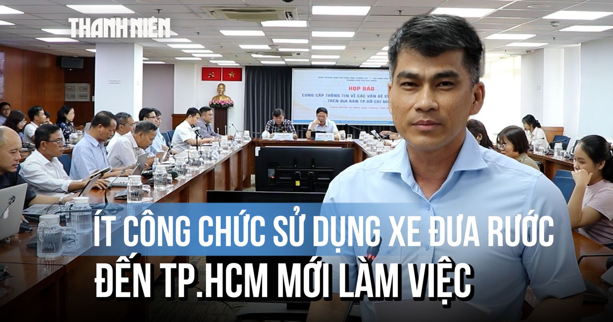 Lý do ít công chức sử dụng xe đưa rước miễn phí đến TP.HCM làm việc