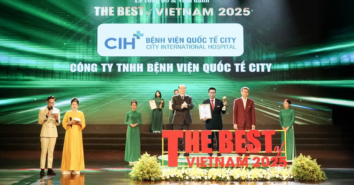BV Quốc tế City đạt Top 10 Trung tâm Hỗ trợ sinh sản tốt nhất Việt Nam