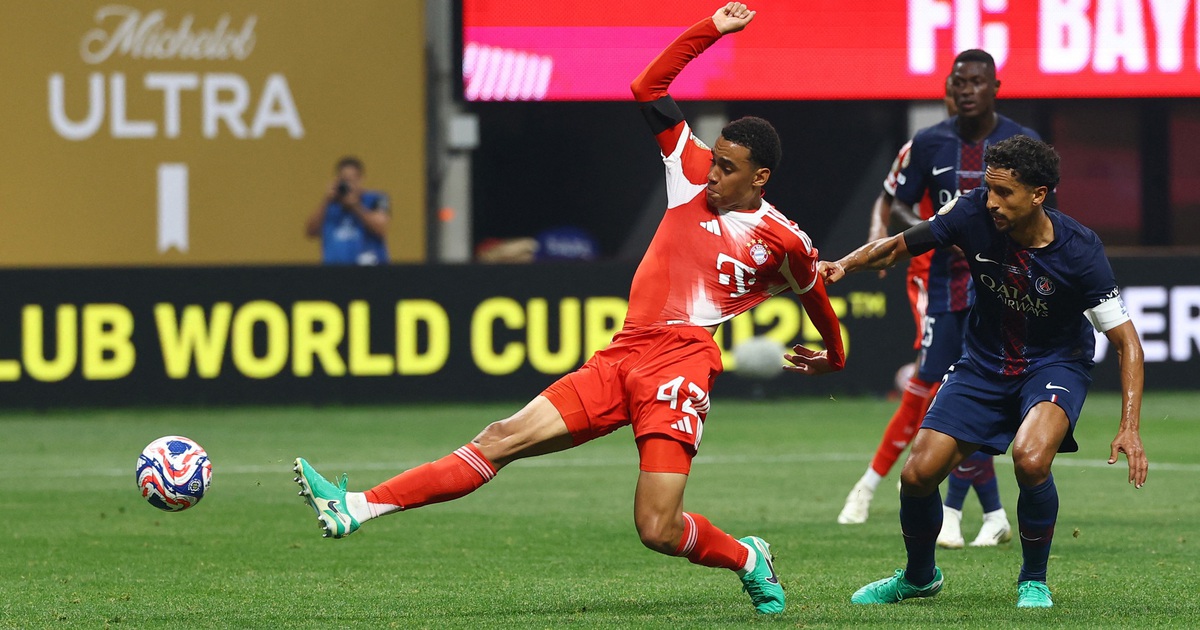 Musiala chấn thương kinh hoàng, Bayern Munich thua cực đau dù PSG bị tận 2 thẻ đỏ