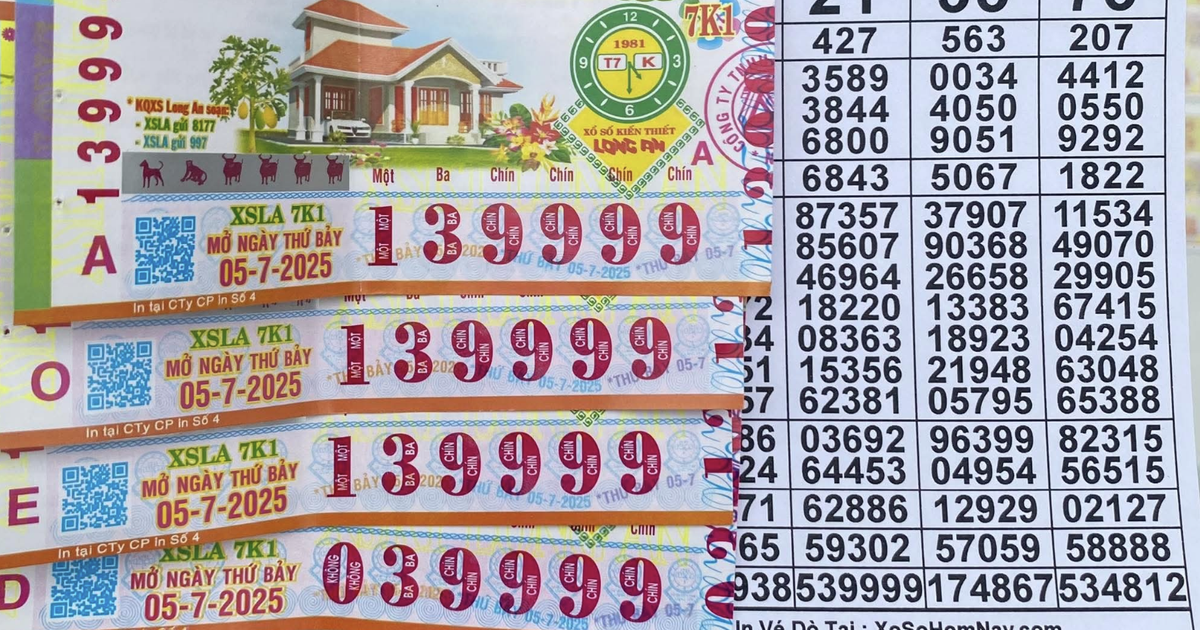 Xổ số miền Nam 5.7: Dãy độc đắc có tứ quý '9999', khách mừng rỡ đổi thưởng