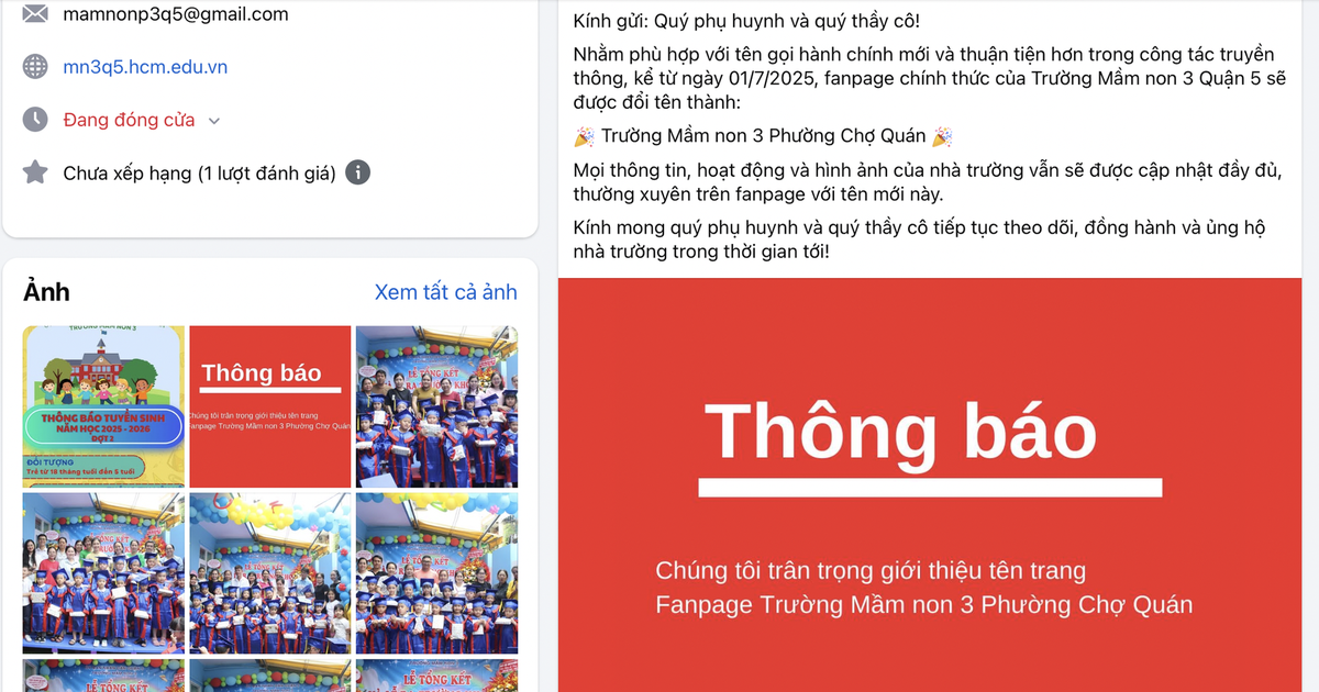 Sau sáp nhập, mong các trường học cập nhật ngay địa chỉ phường, xã mới