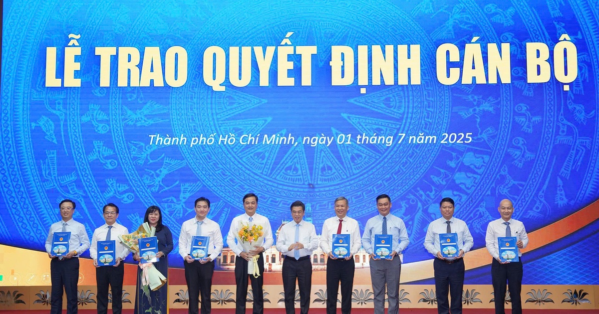 Giám đốc, phó giám đốc Sở Công thương TP.HCM sau sáp nhập