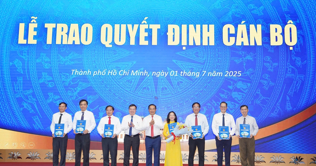 Giám đốc, phó giám đốc Sở Dân tộc - Tôn giáo TP.HCM sau sáp nhập