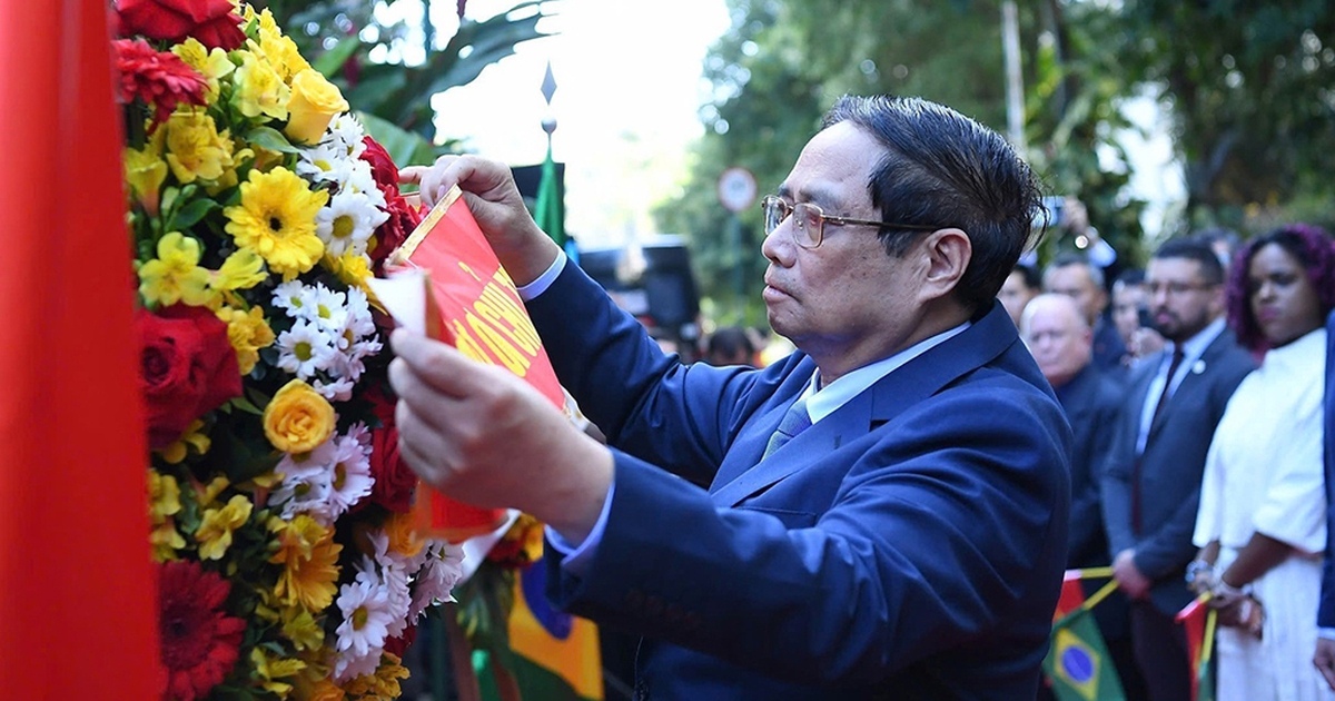 Thủ tướng Phạm Minh Chính tới Brazil, bắt đầu dự Hội nghị BRICS mở rộng