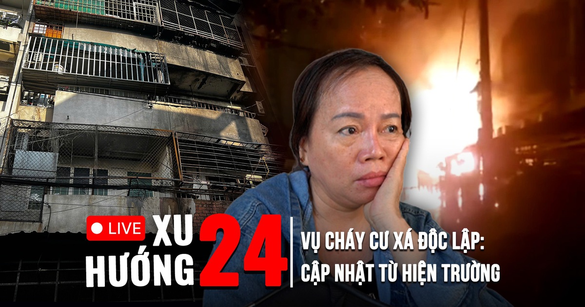 Xu Hướng 24: Khoảnh khắc cõng mẹ già tháo chạy khỏi đám cháy cư xá Độc Lập; Toàn cảnh hiện trường Xu Hướng 24: Khoảnh khắc cõng mẹ già tháo chạy khỏi đám cháy cư xá Độc Lập; Toàn cảnh hiện trường