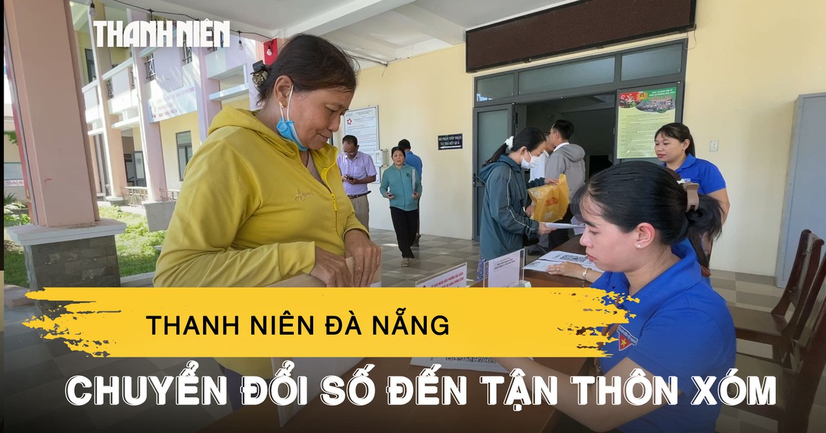 Thanh niên Đà Nẵng tình nguyện hè chuyển đổi số đến tận thôn xóm