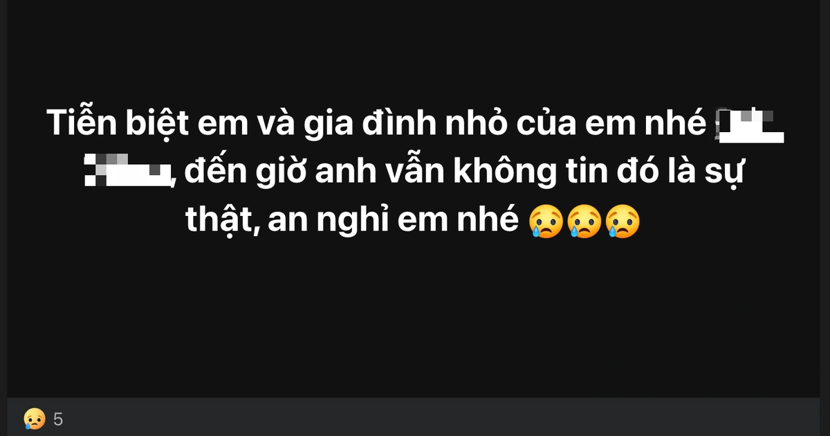 Ch&aacute;y cư x&aacute; Độc Lập: Đau đớn lời tiễn biệt gia đ&igrave;nh 4 người ra đi trong vụ hỏa hoạn