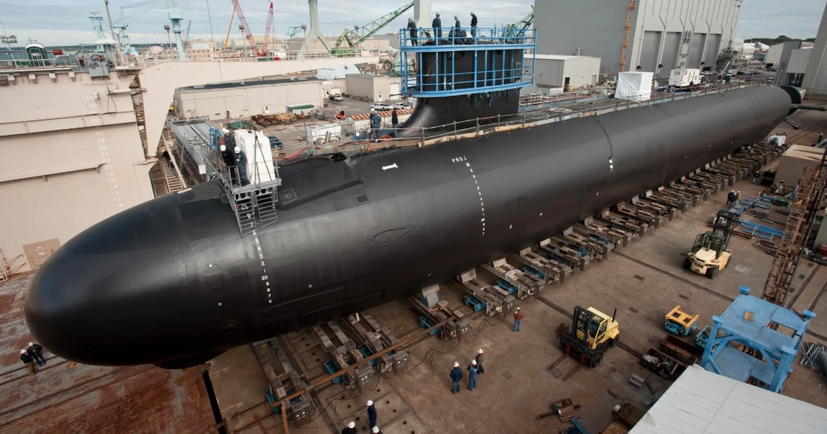General Dynamics thắng thầu đ&oacute;ng t&agrave;u ngầm lớp Virginia cho Hải qu&acirc;n Mỹ