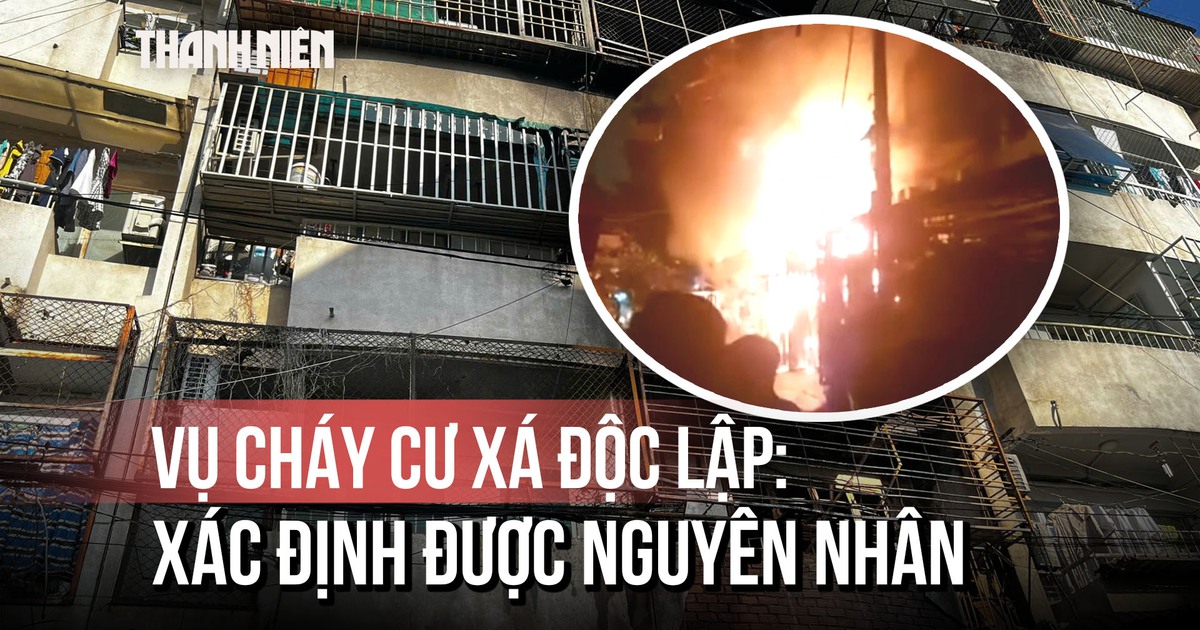 Công an xác định nguyên nhân vụ cháy 8 người chết tại cư xá Độc Lập