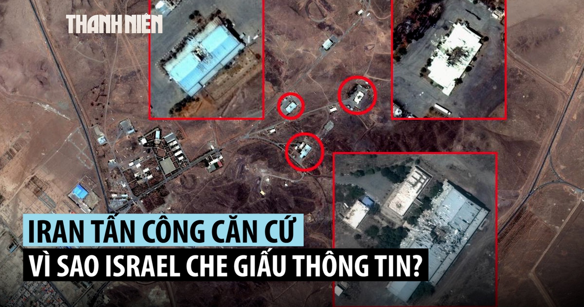 Israel giấu thông tin Iran bắn 6 tên lửa vào căn cứ quân sự?