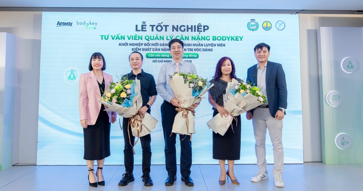 184 nhà phân phối Amway hoàn tất khóa 'Tư vấn viên Quản lý cân nặng BodyKey 2024'