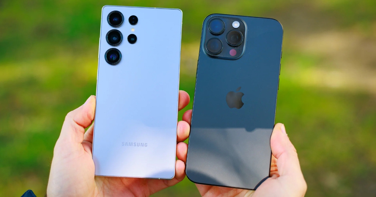 Khi thiết kế iPhone 17 Pro Max và Galaxy S26 Ultra rẽ về hai hướng