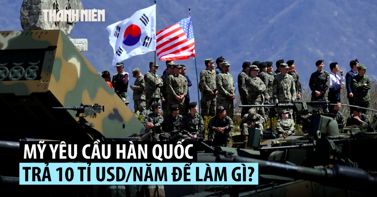 Tổng thống Trump 'lịch sự' đòi Hàn Quốc trả tiền để được bảo vệ