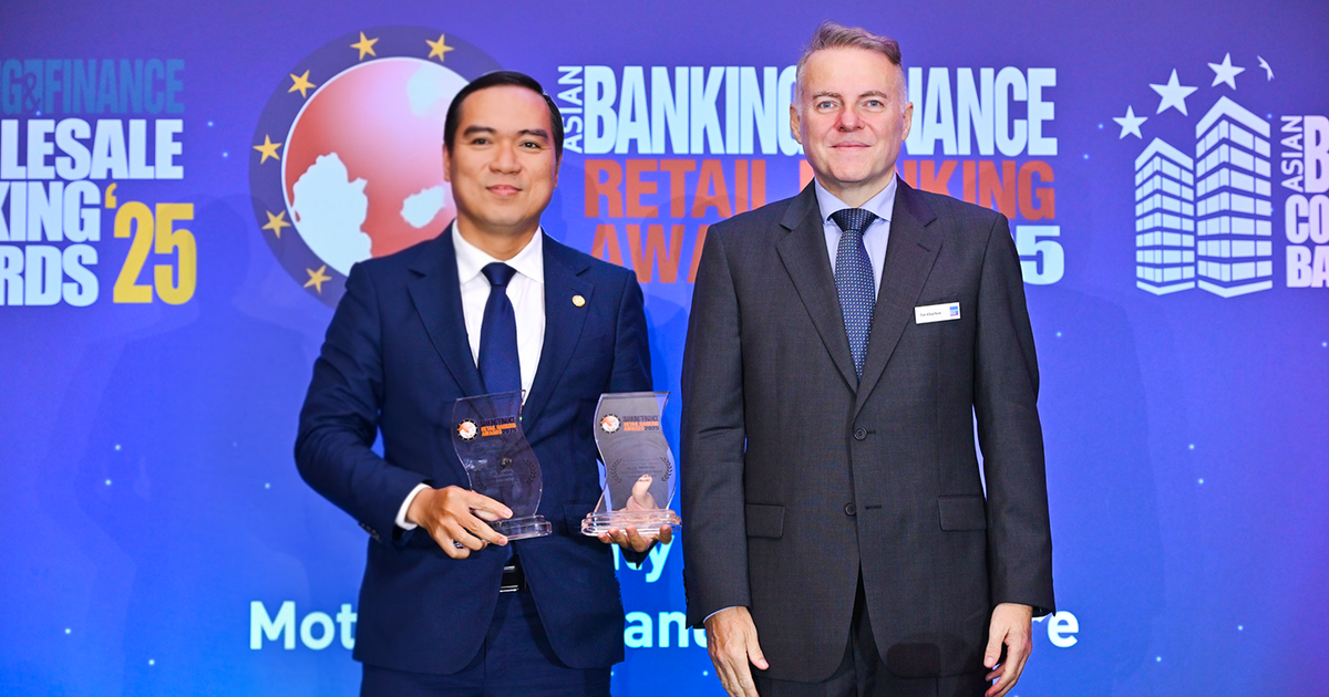 HDBank vươn tầm khu vực với cú đúp giải thưởng từ Asian Banking & Finance