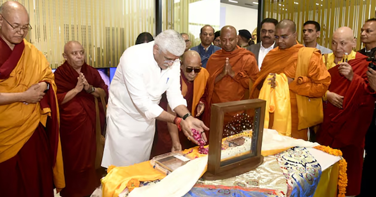 Bộ sưu tập đá quý liên quan xá lợi Phật được trả về Ấn Độ