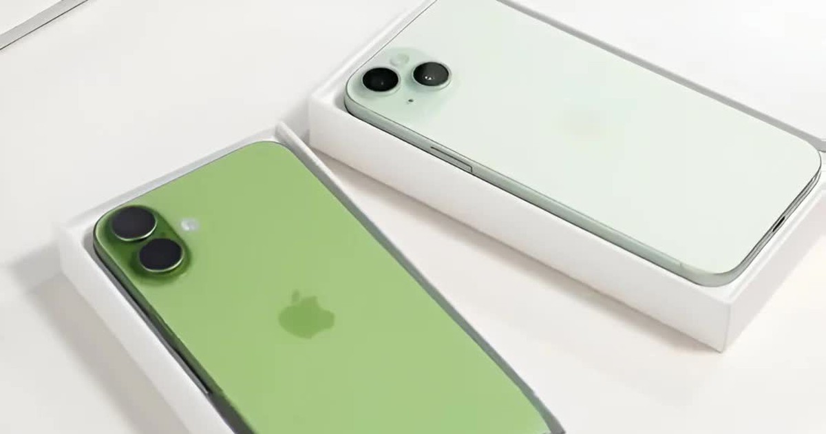 Xuất hiện hình ảnh iPhone 17 màu xanh lá tuyệt đẹp