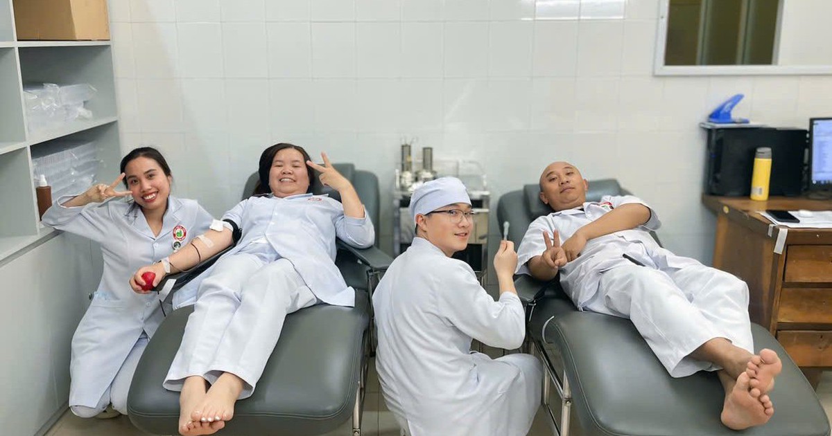 Thiếu máu cứu người, y bác sĩ Bệnh viện đa khoa Lâm Đồng liên tục hiến máu