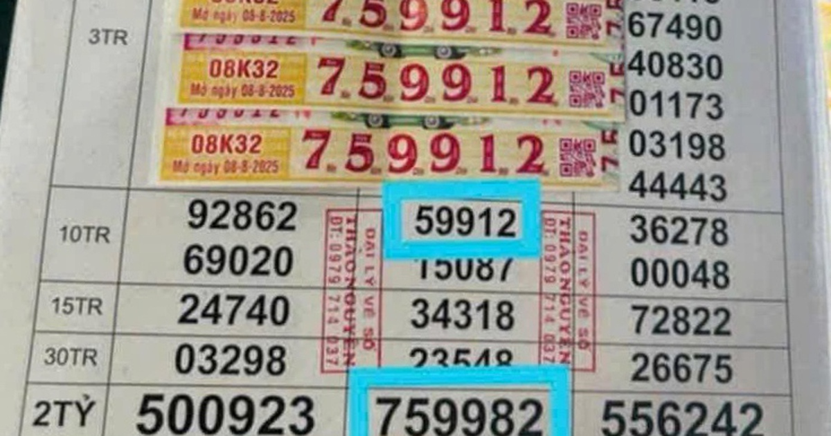 5 tờ m&agrave; tr&uacute;ng 10 giải xổ số miền Nam, đại l&yacute; TP.HCM bất ngờ v&igrave; hiếm gặp