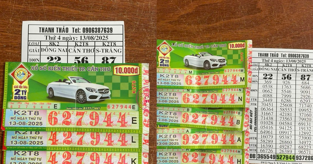 Xổ số miền Nam ng&agrave;y 13 th&aacute;ng 8: Đại l&yacute; TP.HCM đổi thưởng 9 tờ, chờ kh&aacute;ch tr&uacute;ng độc đắc