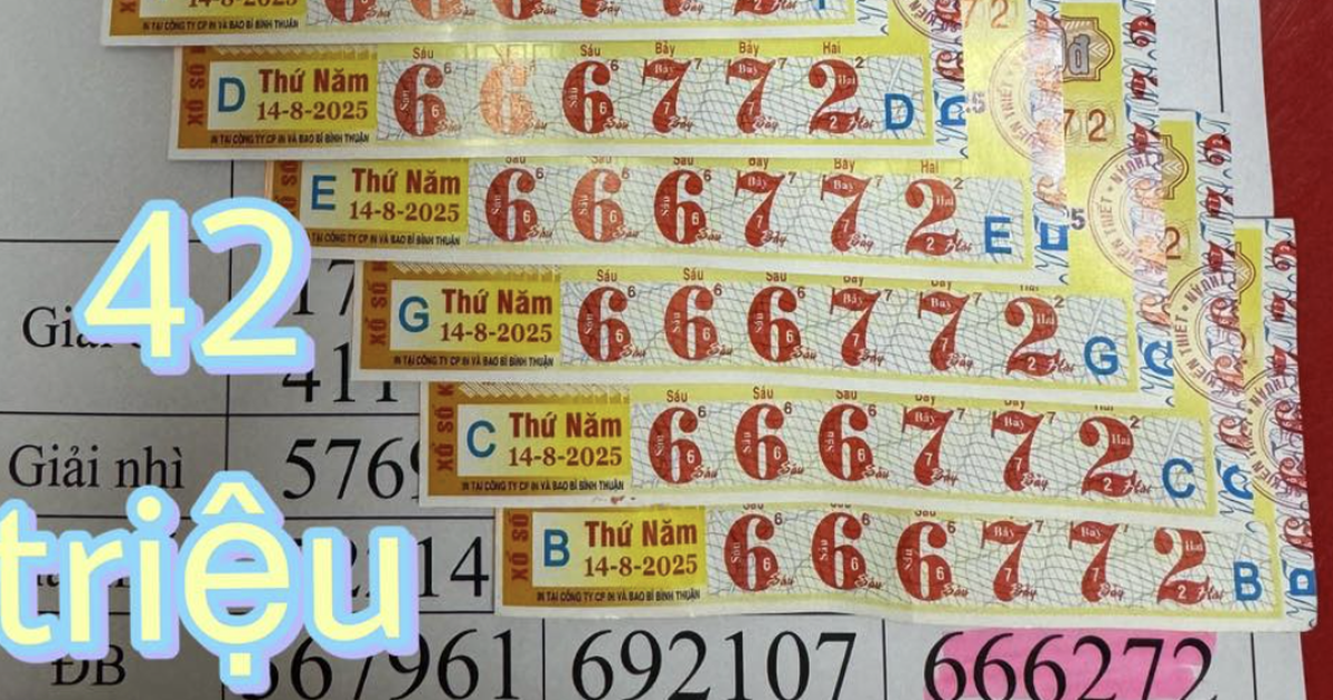 Tr&uacute;ng xổ số miền Nam ng&agrave;y 14 th&aacute;ng 8, nhiều kh&aacute;ch liền đi đổi thưởng