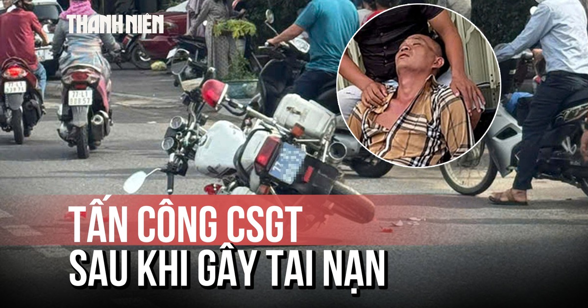 Bắt người tấn công CSGT sau khi gây tai nạn ở Gia Lai
