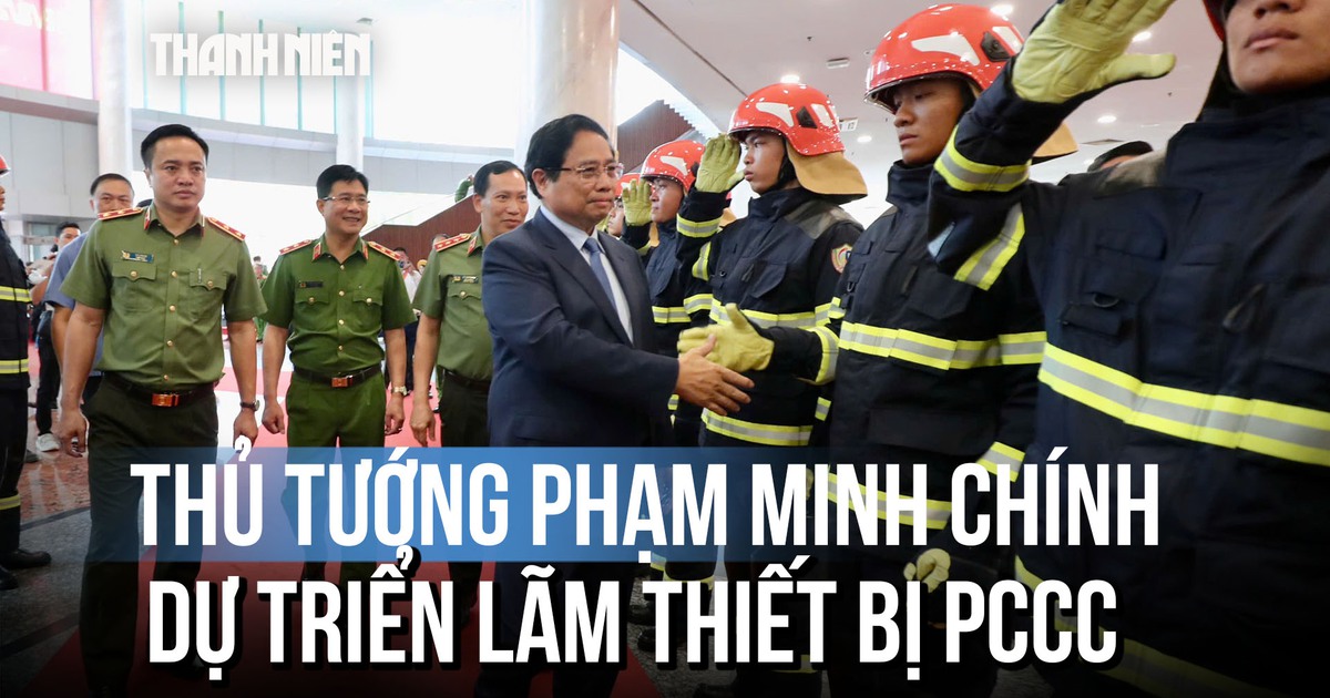 Thủ tướng Phạm Minh Chính dự triển lãm thiết bị PCCC và CNCH tại TP.HCM