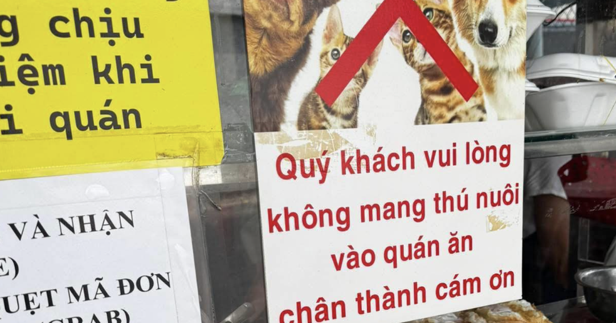 Tranh c&atilde;i qu&aacute;n ăn TP.HCM cấm kh&aacute;ch mang th&uacute; cưng v&agrave;o: Hợp l&yacute; hay khắt khe?