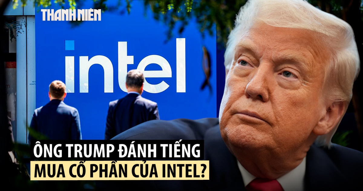 Ông Trump cân nhắc để chính phủ Mỹ mua cổ phần Intel