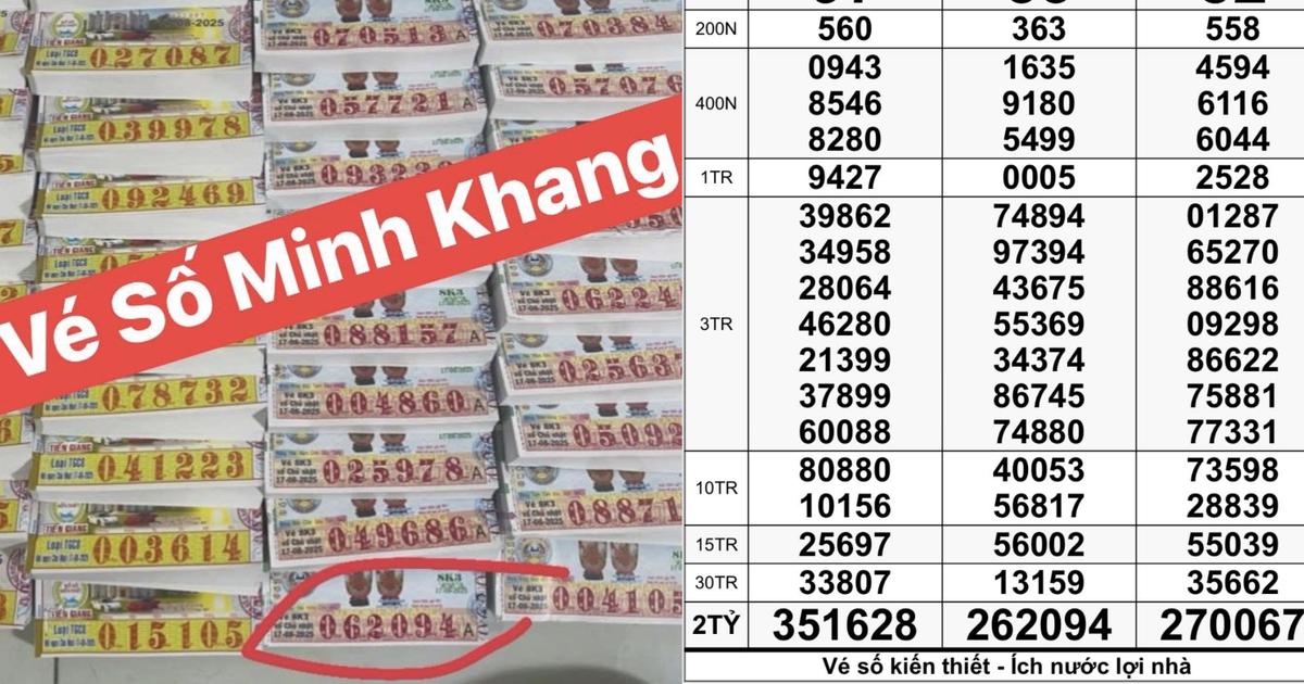 Hai đại l&yacute; TP.HCM b&aacute;n 280 tờ tr&uacute;ng 68,6 tỉ xổ số miền Nam ng&agrave;y 17 th&aacute;ng 8