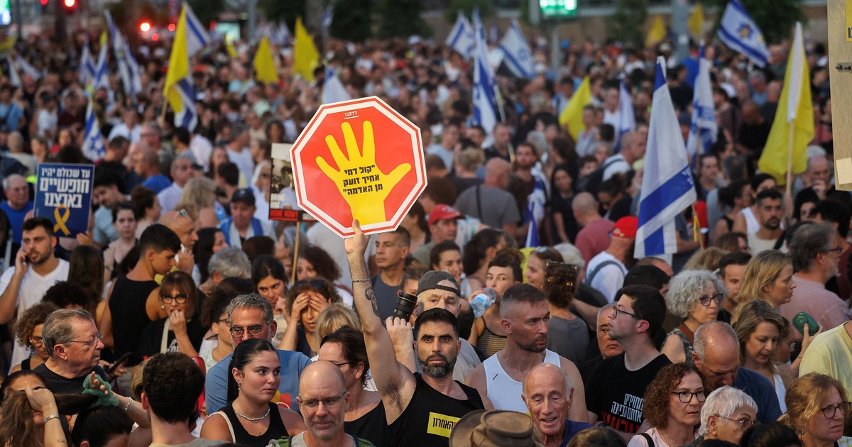 Biểu t&igrave;nh khắp Israel k&ecirc;u gọi kết th&uacute;c xung đột ở Gaza