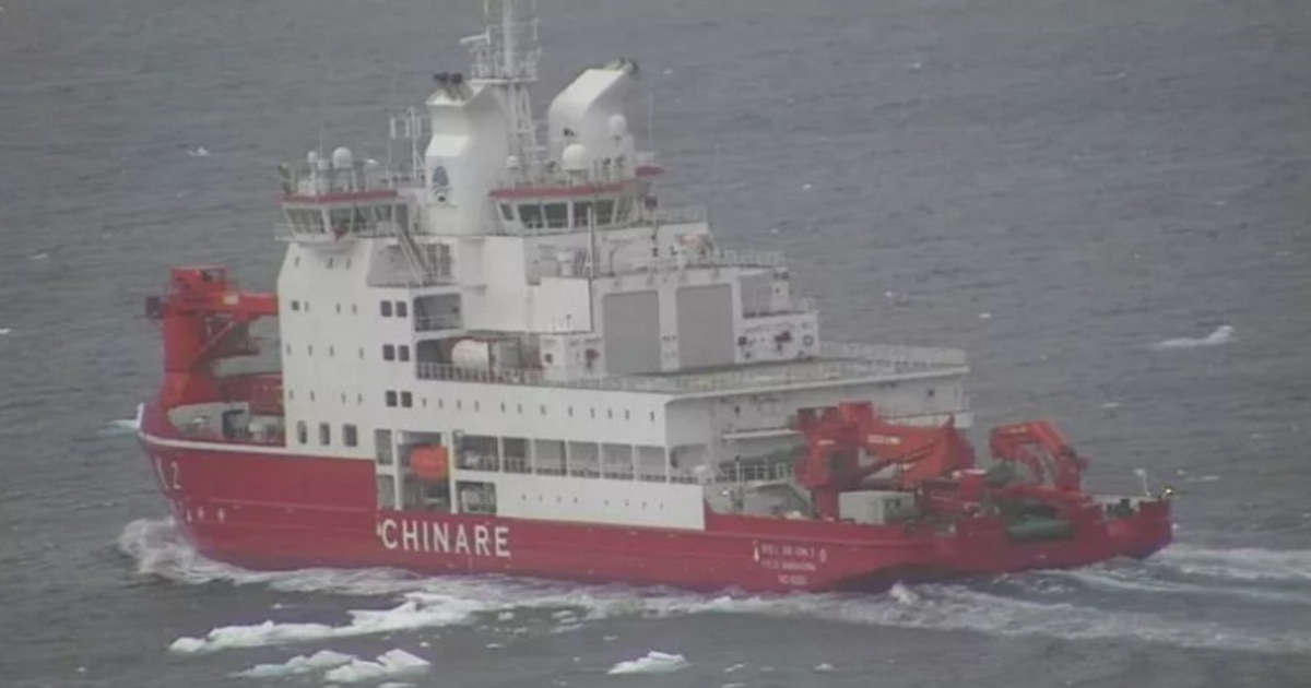Ph&aacute;t hiện đội t&agrave;u nghi&ecirc;n cứu Trung Quốc gần Alaska, Mỹ triển khai m&aacute;y bay gi&aacute;m s&aacute;t