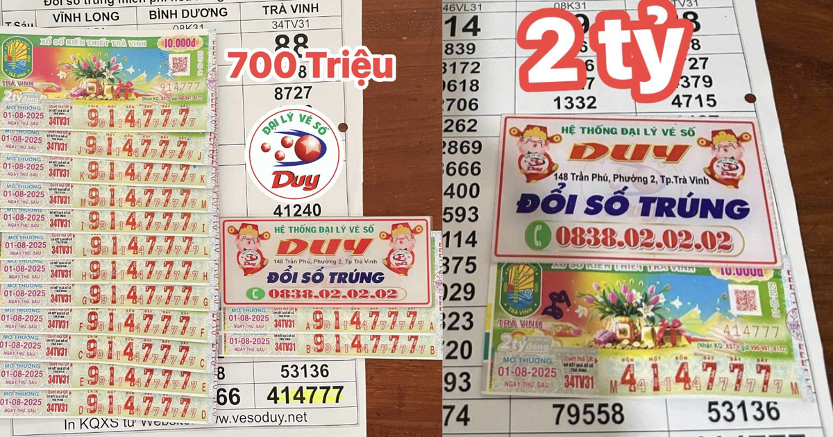 Tr&uacute;ng độc đắc xổ số miền Nam, người đ&agrave;n &ocirc;ng ngh&egrave;o ở miền T&acirc;y đổi đời