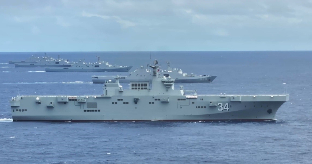 Trung Quốc bổ sung t&agrave;u tấn c&ocirc;ng đổ bộ Type 075 cho Chiến khu Nam Bộ