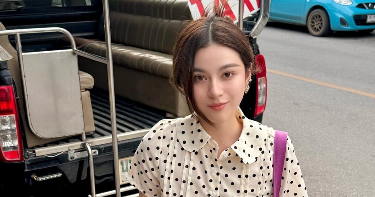 Họa tiết chấm bi đang được các sao châu Á ưa chuộng mùa này