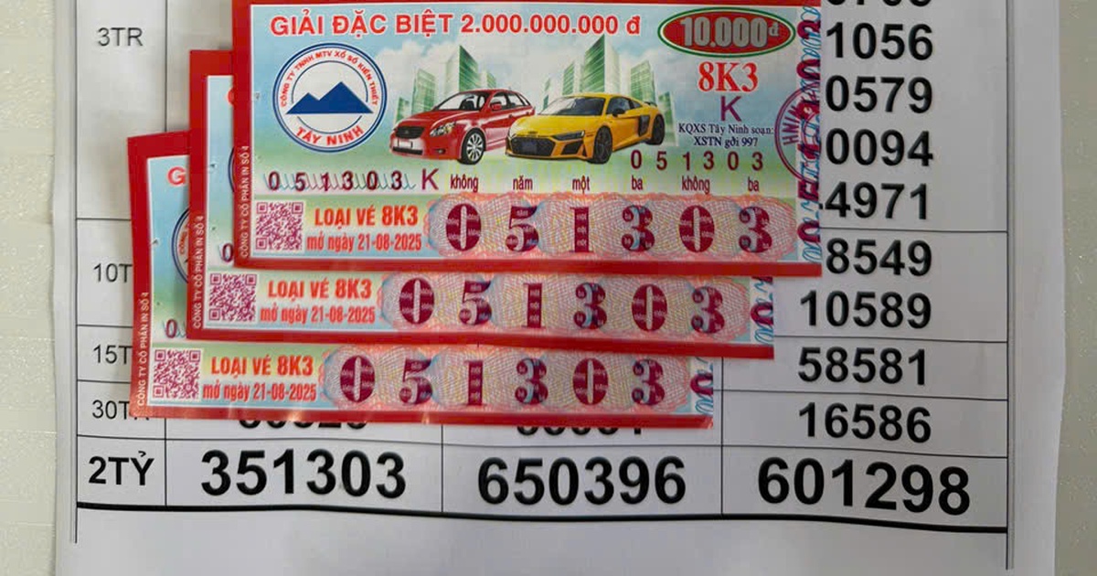 Xổ số miền Nam ng&agrave;y 21 th&aacute;ng 8: Nhiều người ở chợ T&acirc;y Ninh tr&uacute;ng số nhờ mua v&eacute; dạo
