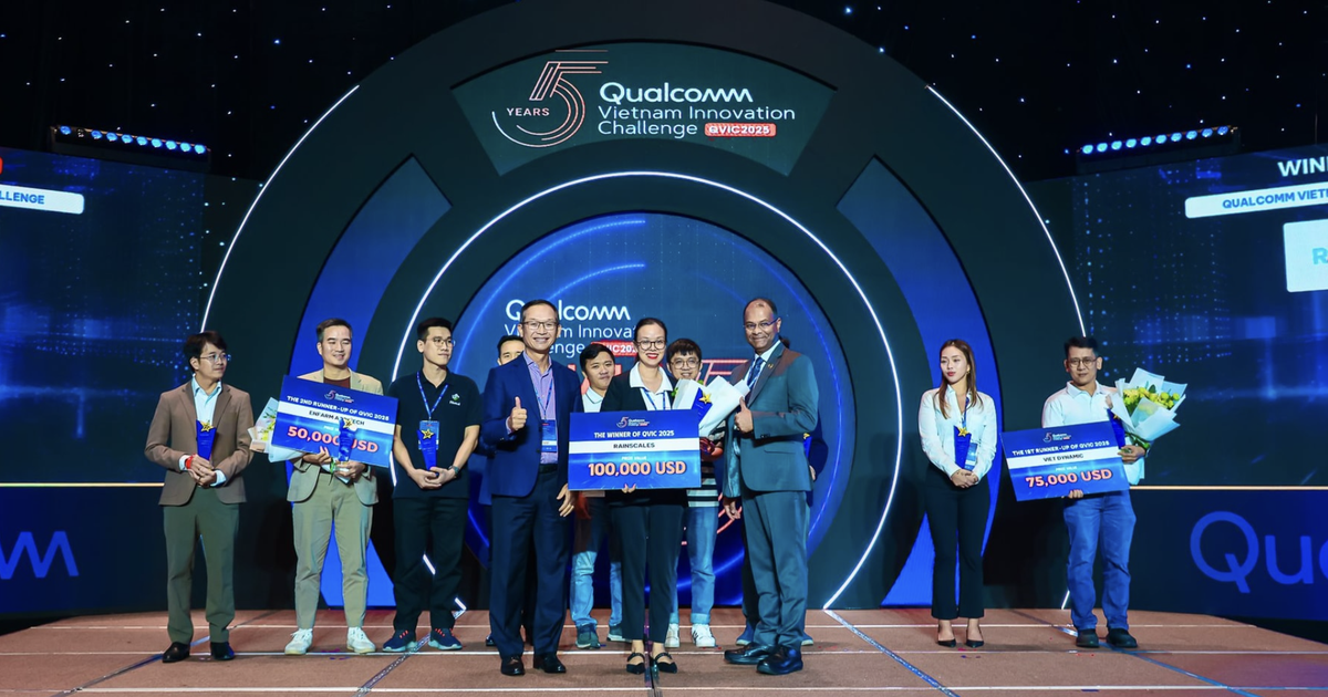 Qualcomm Việt Nam 2025 tôn vinh các startup công nghệ AI xuất sắc