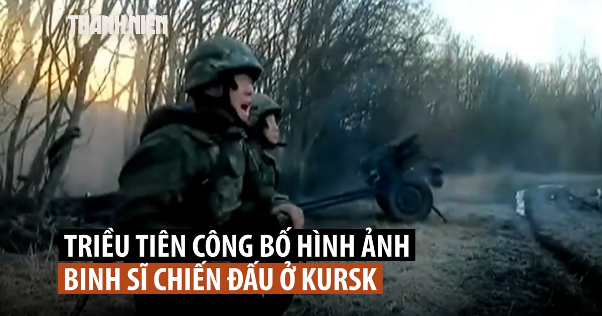 Lần đầu hé lộ hình ảnh quân nhân Triều Tiên thực chiến ở Nga