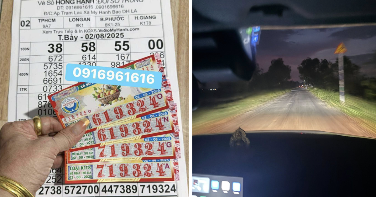 Nữ c&ocirc;ng nh&acirc;n tr&uacute;ng độc đắc xổ số miền Nam, gọi đại l&yacute; đến tận nh&agrave; trong đ&ecirc;m