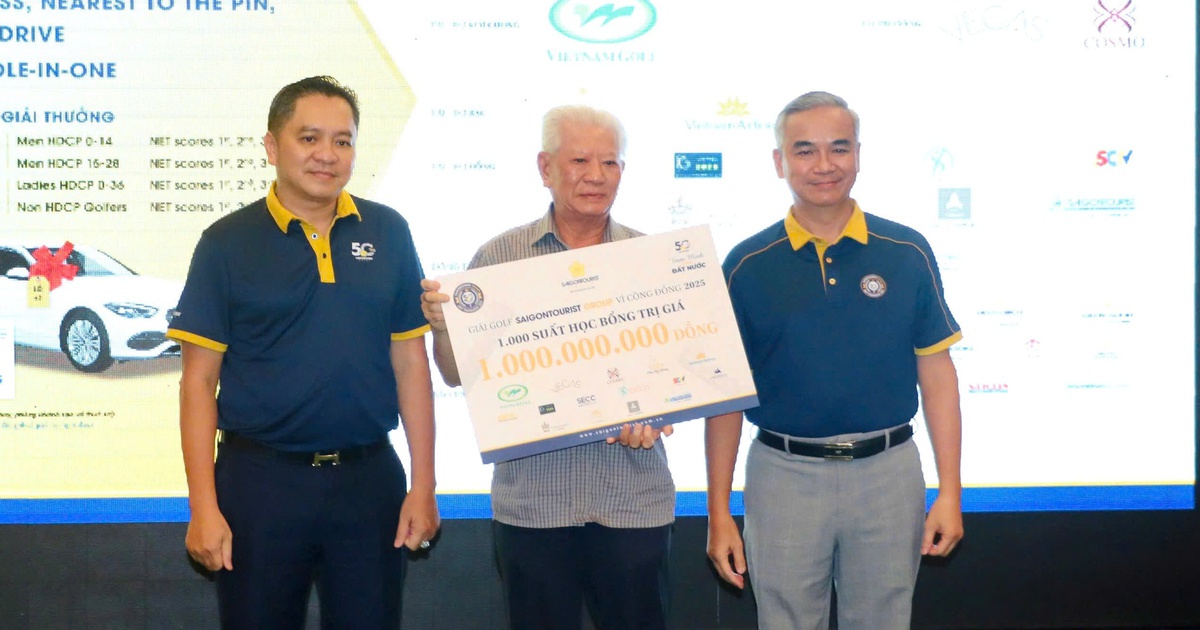 Giải golf Saigontourist Group vì cộng đồng: Hấp dẫn và đầy nhân văn