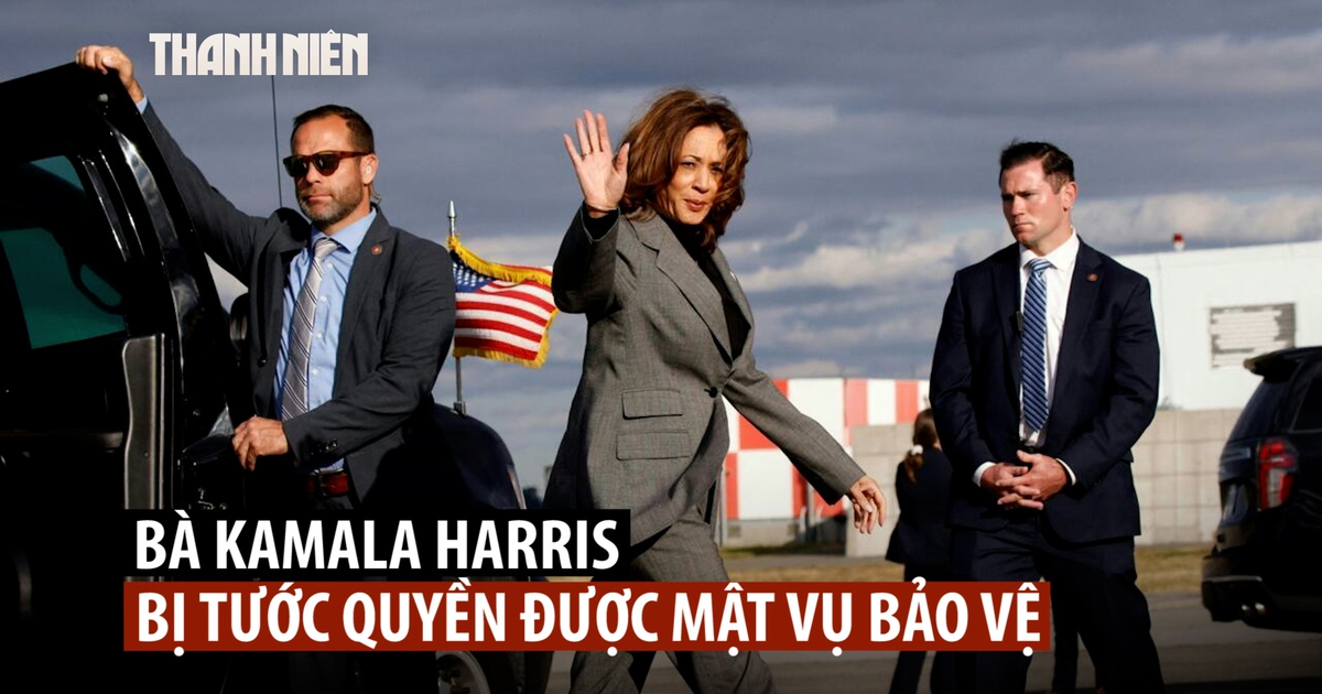Ông Trump cắt đặc quyền được Mật vụ bảo vệ của bà Kamala Harris?